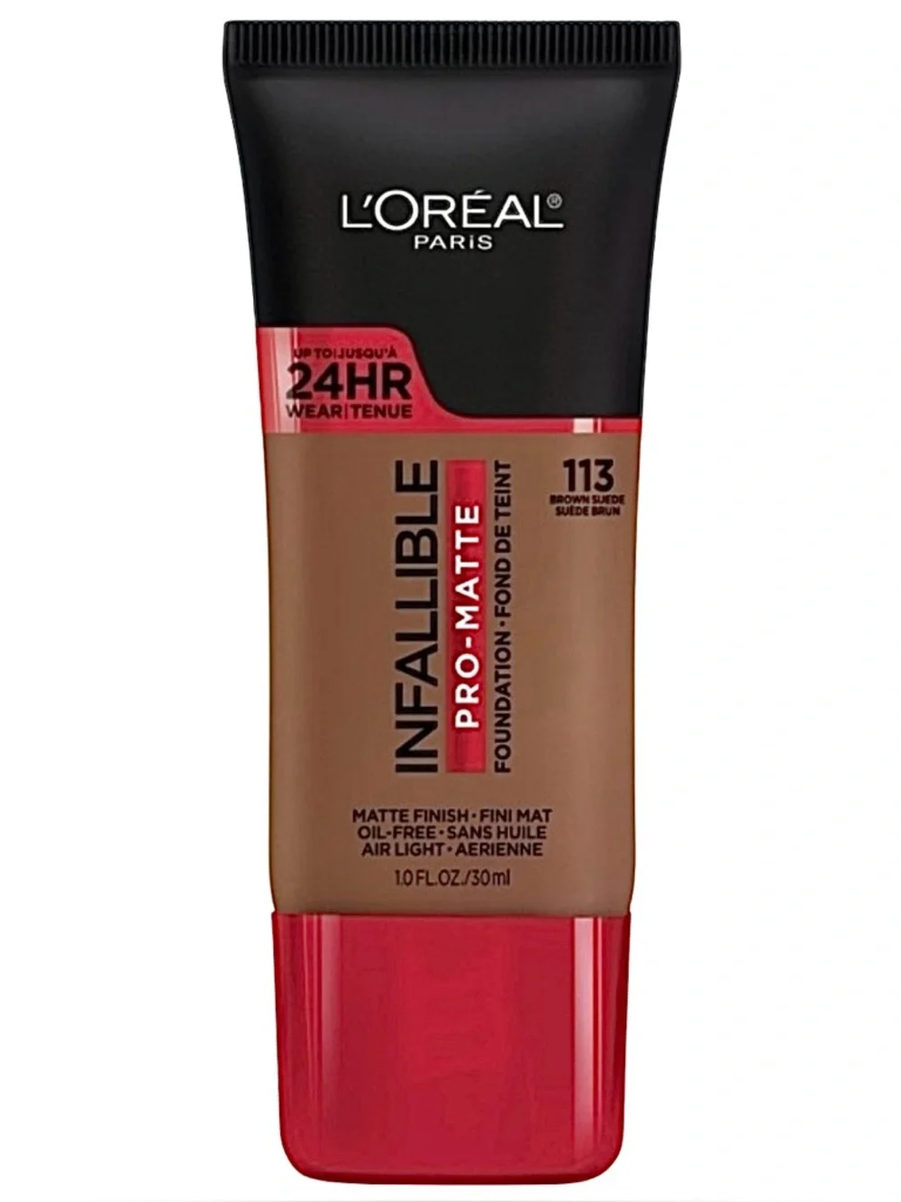 3/$12 L’Oréal 113 Brown Suede Infallible Pro Matte 24 Hour Foundation 1oz